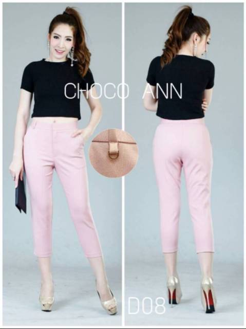 CELANA CHOCO ANN MODEL RING ZIPPER DEPAN (CLCCD08)