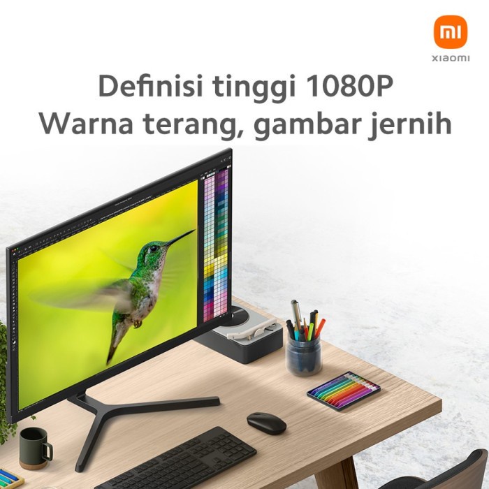 Xiaomi Desktop Monitor 1C 23.8 Inch Full HD 1080P 60 Hz - MI Monitor 24 Inch