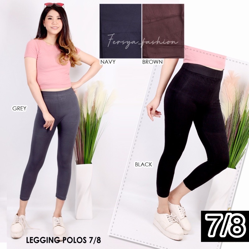 PROMO!! LEGGING PANJANG HIGHWAIST IMPORT TEBAL