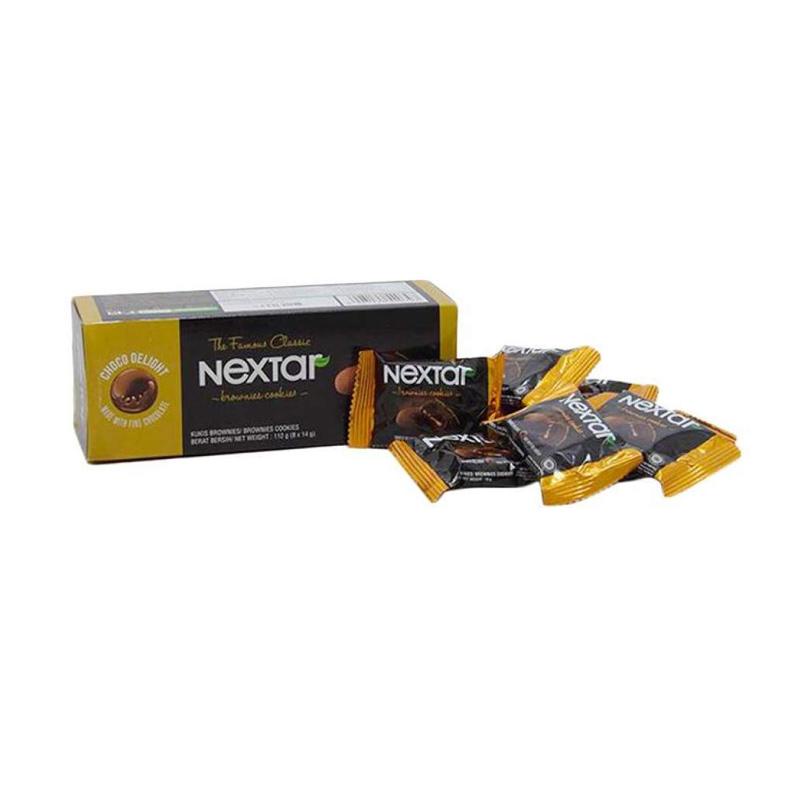 Nextar Brownies Nabati Kotak 112 gram (8 pcs x 14 gram)