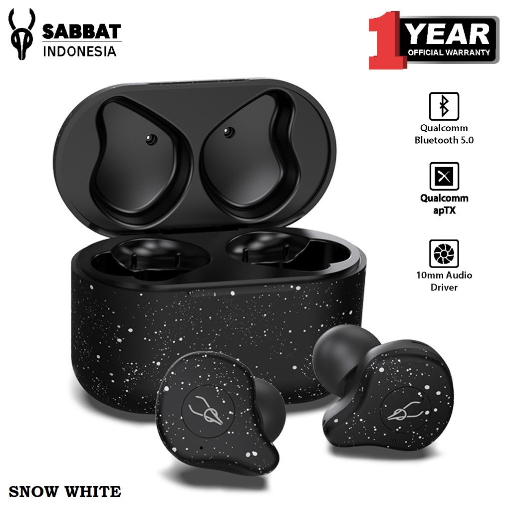 AKN88 - SABBAT E12 ULTRA GLITTER SERIES - Bluetooth 5.0 TWS Earphone