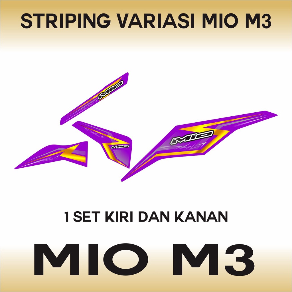 STRIPING MIO M3 / MIO M3 NEW DESIGN 2022 08