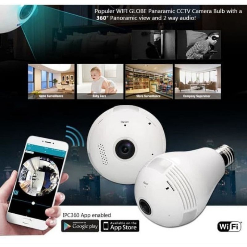 SMART IP CAM BOHLAM WIRELESS PANORAMA