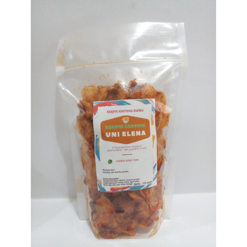 

Keripik Kentang Bumbu Uni Elena 100gr