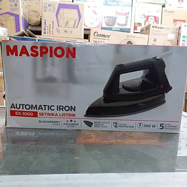 Setrika gosokan maspion ex1000