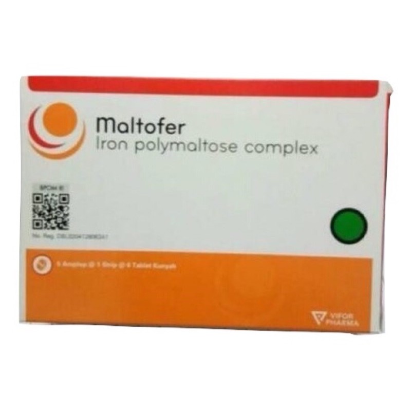 Maltofer fol &amp; Maltofer strip 6 tablet ( maltofer fol untuk masa kehamilan )