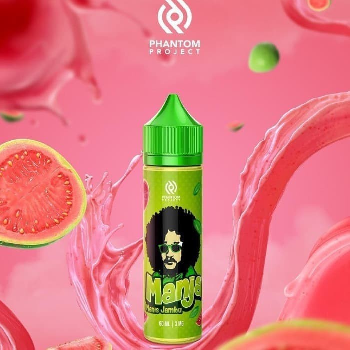 LIQUID FREEBASE Manja Manis Jambu 60ML by Phantom Project x IJ x Isa Bajaj