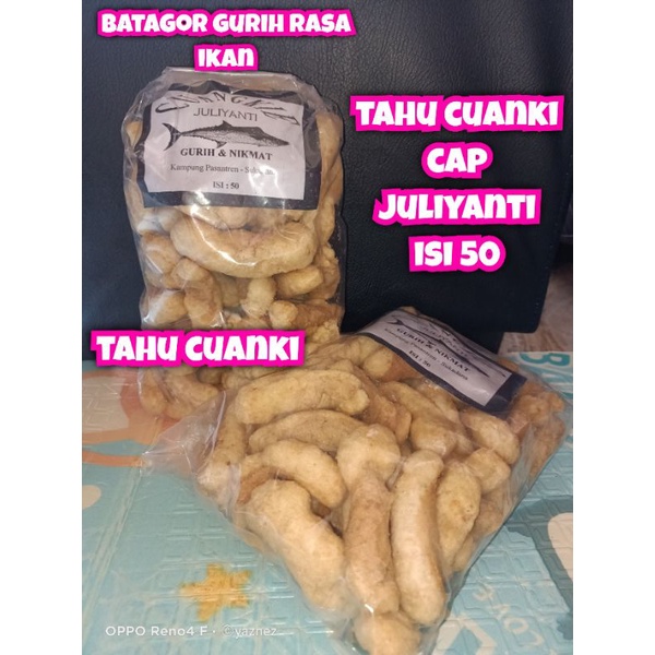 batagor kering / tahu cuanki panjang / cuanki juliyanti