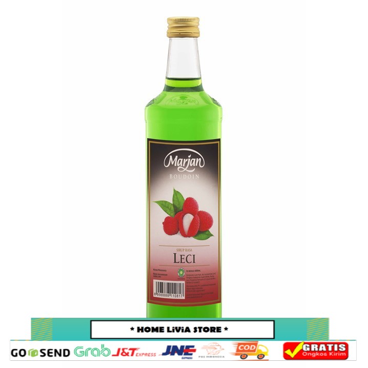 

Marjan Boudoin Syrup Lychee 460ml