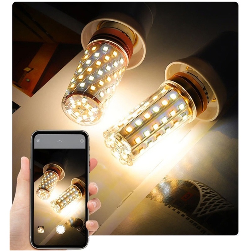 Zzz Lampu Bohlam LED E14 6000K E14 Warna Putih
