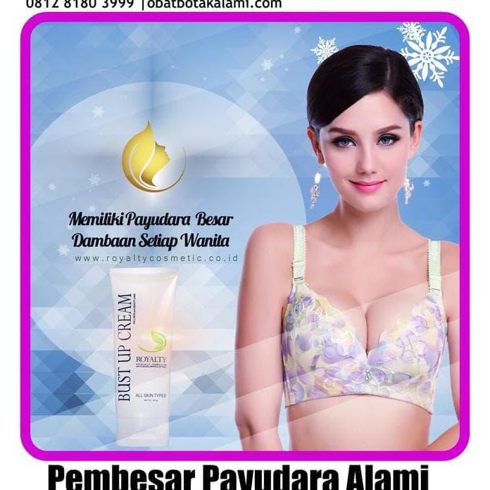 Promo Krim Pembesar, Pengencang Payudara Bust Up Cream, Aman &