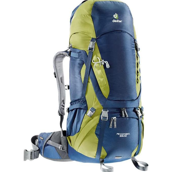 Tas Gunung Dkk. Deuter Aircontact 55+10 Tas Gunung, Tas Carrier, Hiking - Backpack Produk Ori