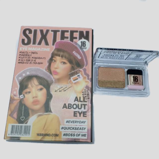 SIXTEEN EYEBROW MEGAZINE 16 BRAND EVERDAY