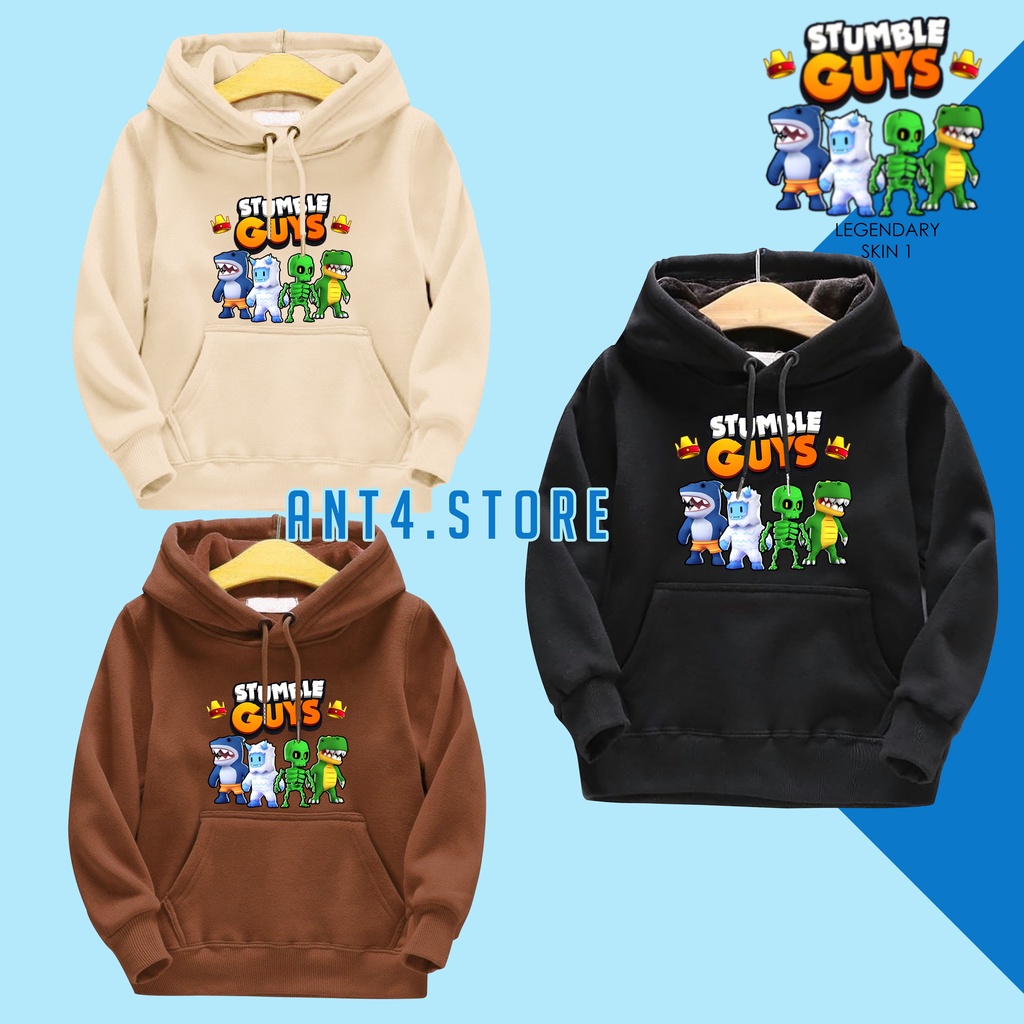 Hoodie Anak Laki Laki Perempuan / Hodie Game Stumble Guys Anak Usia 2 sampai 12 Tahun / Switer STUMBLE GUYS Cewek Cowok