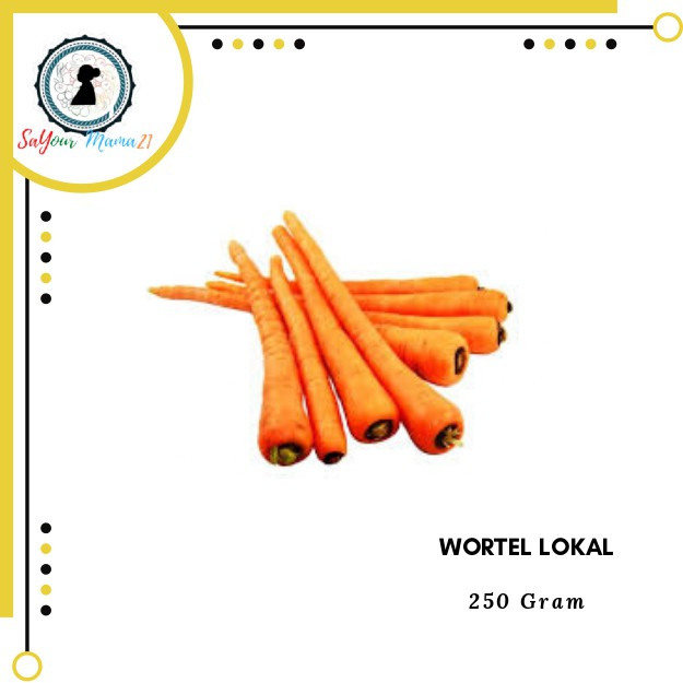 

Wortel Lokal 250 Gram
