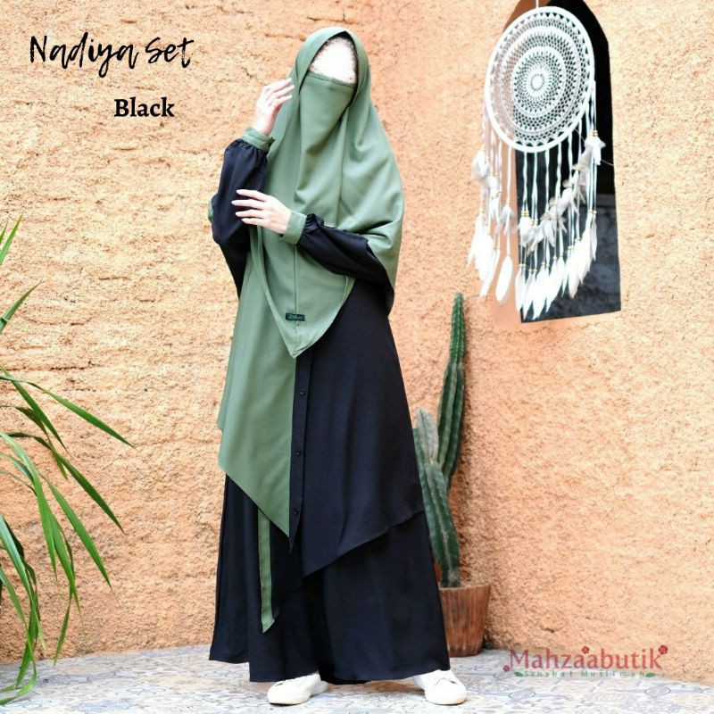 NADIYA SET (free cadar) By Mumtaz
