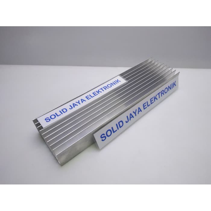 Heatsink 10 Sirip 30 CM / Heatsink Pendingin 30CM 10 Sirip - Tebal / Heatsink Heatsing Elektronik