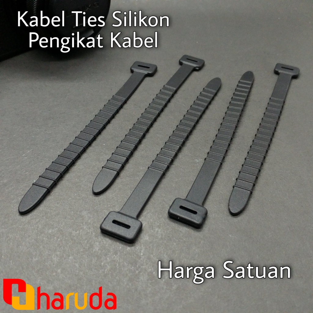 Kabel Ties Silicone Pengikat Kabel Serbaguna