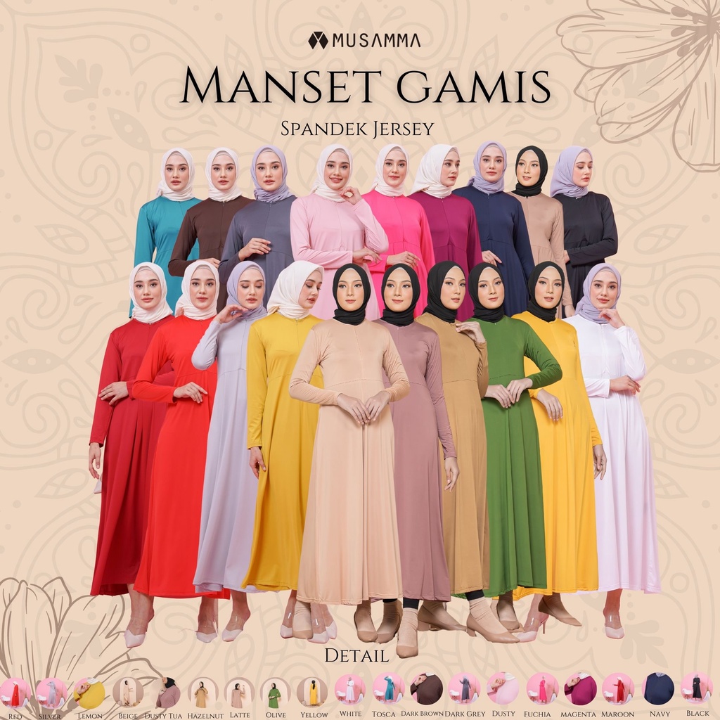MUSAMMA Manset Gamis Vol 1 - Spandek Jersey