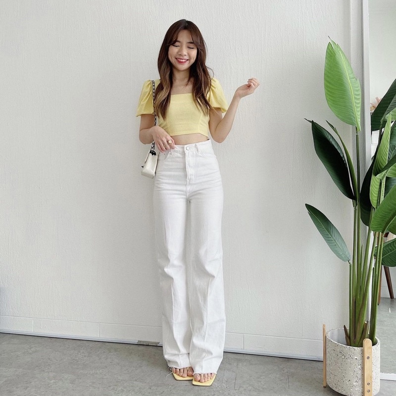 Oudre Bomi Jeans White Size M READY