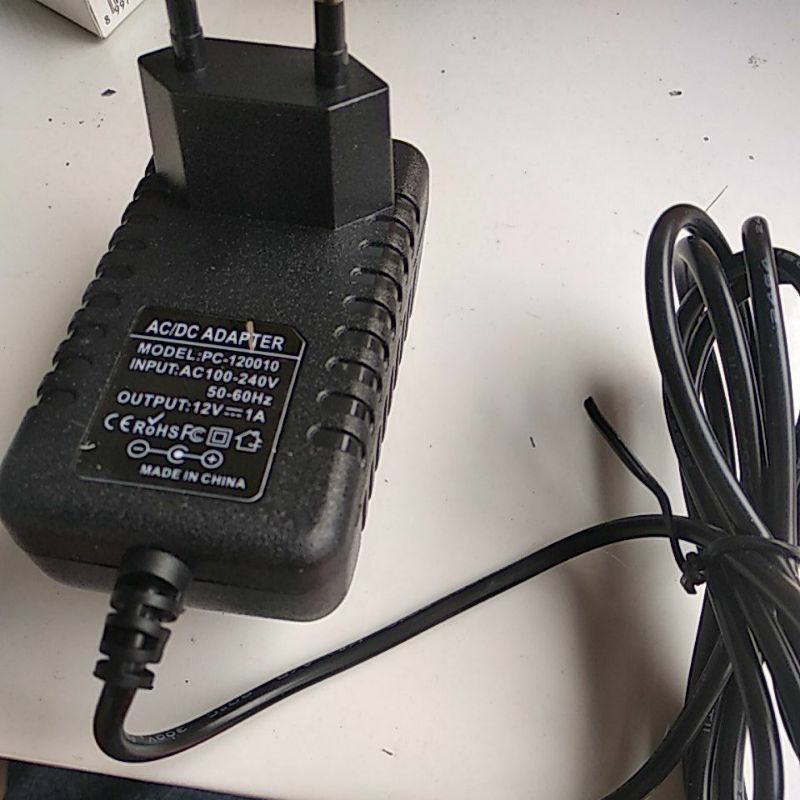 ADAPTOR 12V 1.5A 1A 2A, 12V 500mah, 9v 0.6a, bekas modem/stb