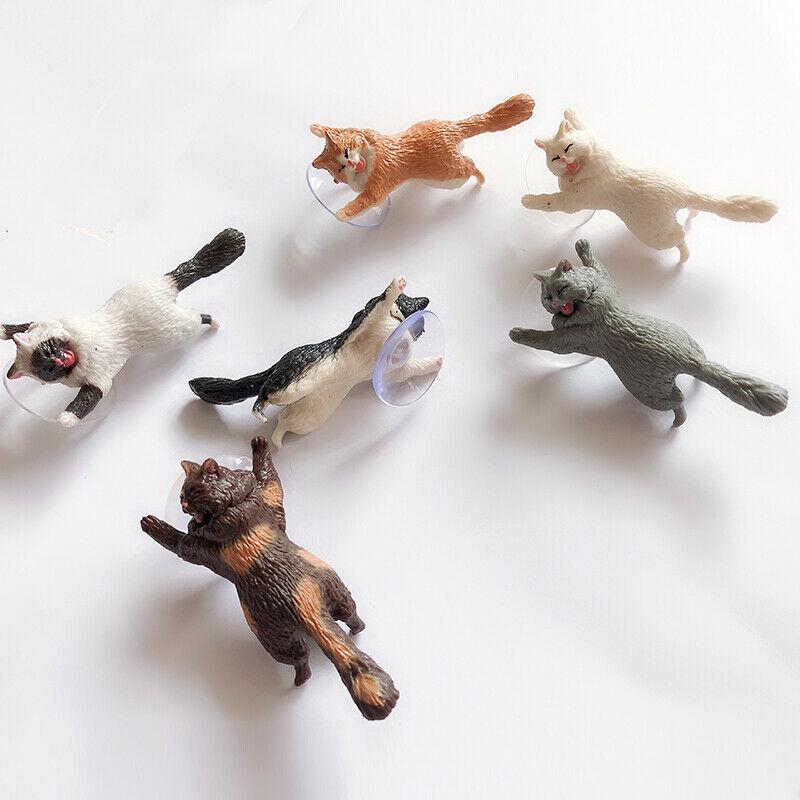 Stand Holder Smartphone Bentuk Kucing Lucu Dengan Kop Perekat