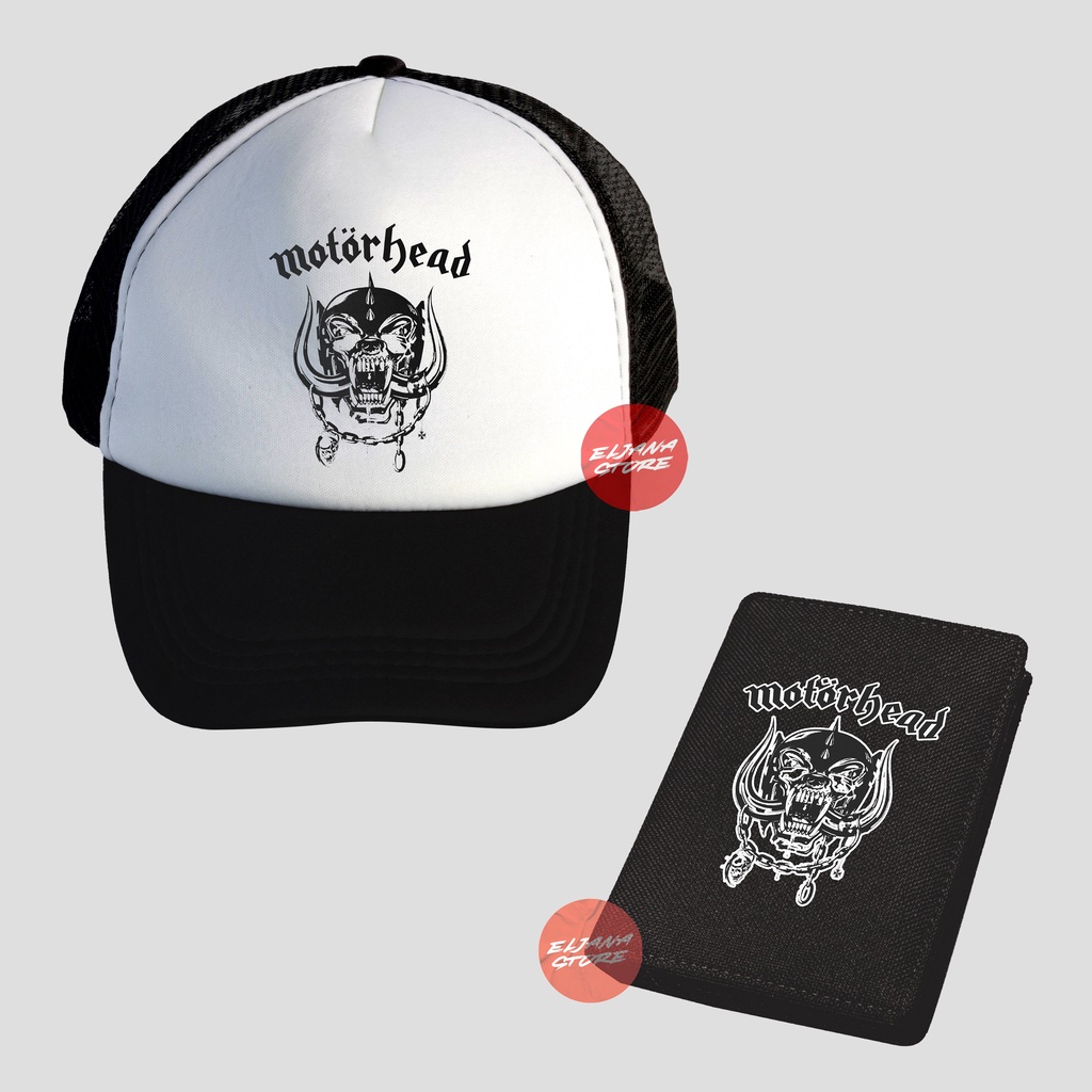 Motorhead Pitbull / Topi Motorhead / Hoodie Motorhead / Dompet Motorhead / Sweater Motorhead / Paket Topi Hoodie Dompet Motorhead / Topi Band / Hoodie Band / Dompet Band