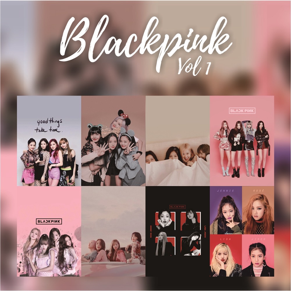 

(8 PCS)Poster Blackpink Aesthetic A5