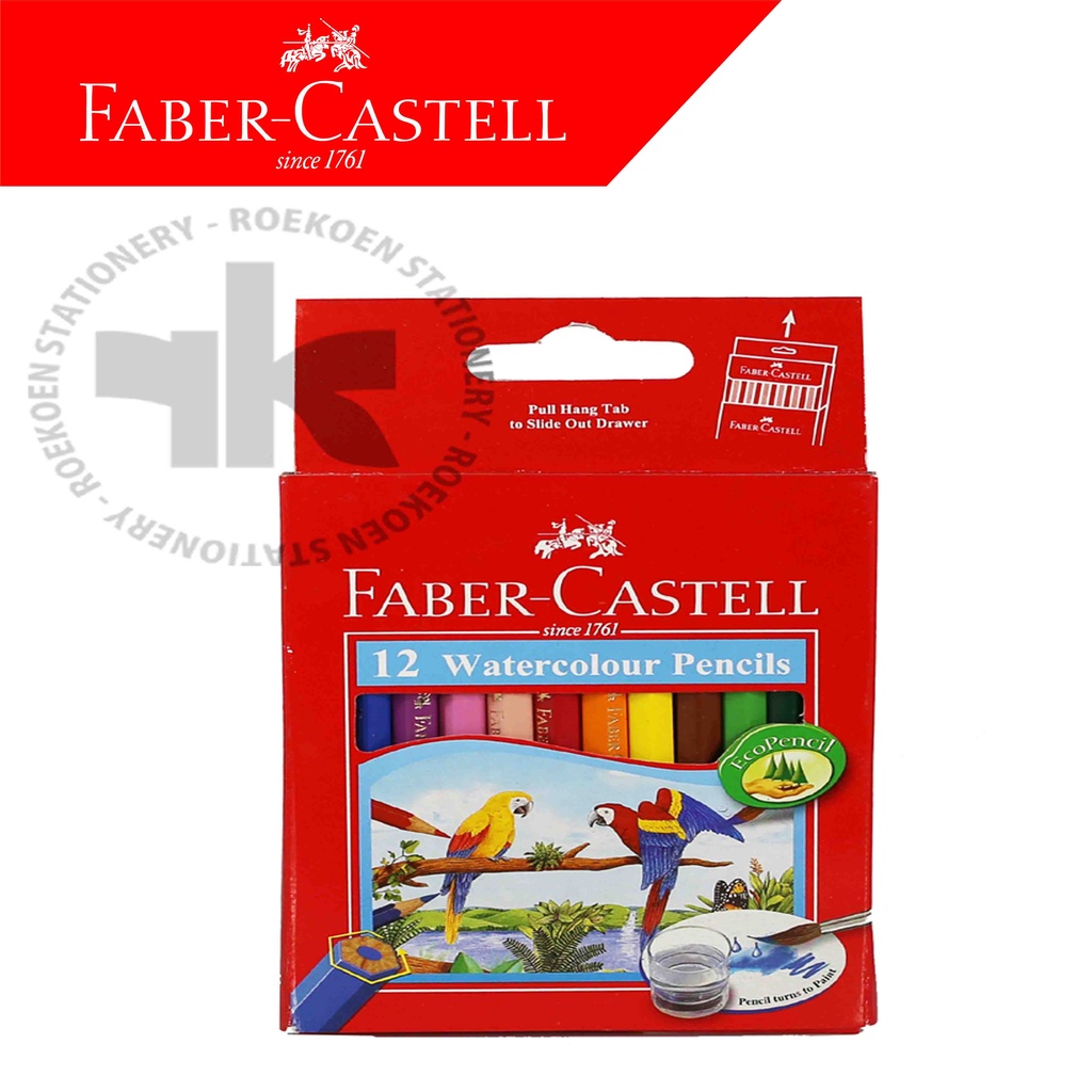 

Faber Castell Parrot Pensil Warna 12 Pendek Watercolour 114461