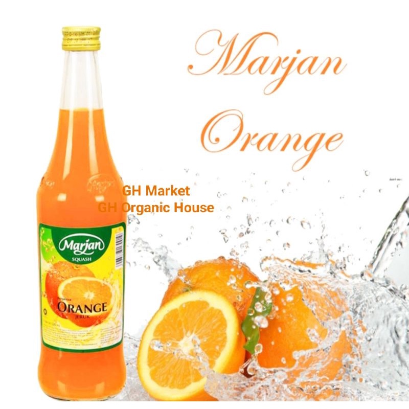 

Sirup Marjan 450ml Jeruk / Syrup Orange Squash / Expired Masih Lama