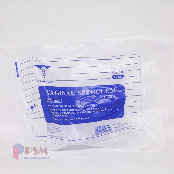 Vaginal Speculum Disposable Cosmomed / Cocor Bebek Plastik Vagion SML