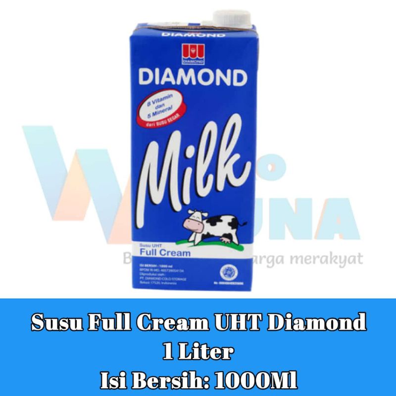 

Diamond milk Full cream 1 liter
