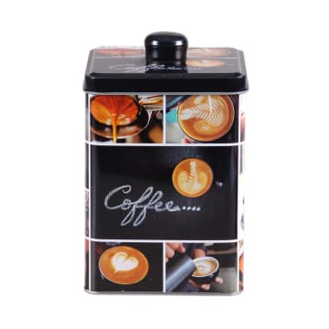 INFORMA Stoples Motif Coffee Polygon - Hitam