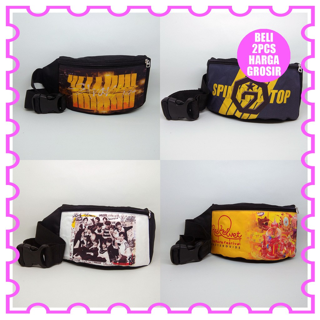 tas kpop / waistbag / tas slempang 1