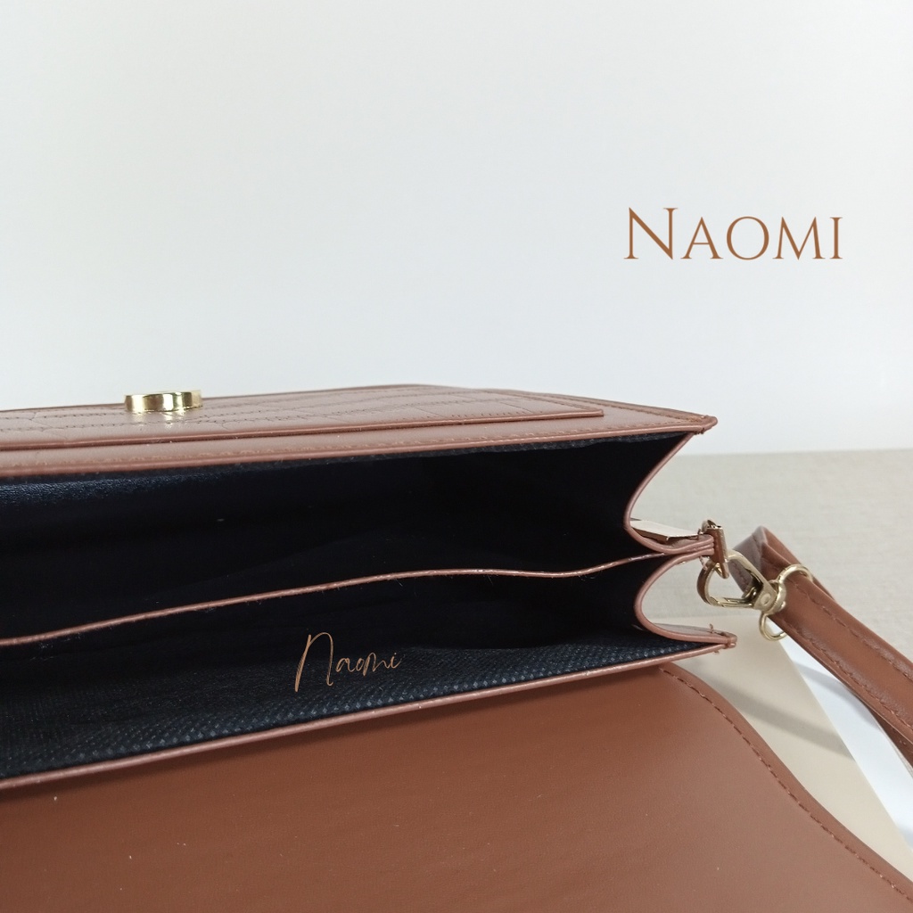 NAOMI - SALE Valerie Sling Bag Import - Tas Branded Fashion  Bag Wanita - Shoulder Bag - Sling Bag Premium Fashion - Tas Wanita - Tas Naomi - Naomi Bag