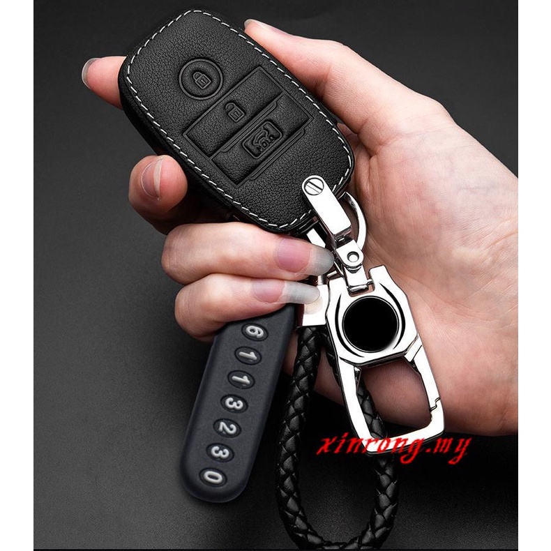 Car Kia K2 / K5 / Sportage R leather Key Case Cover