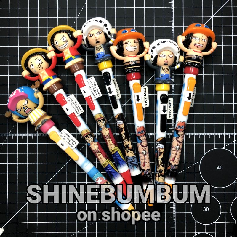 ONE PIECE OFFICIAL Face Changing Pen STOK TERBATAS