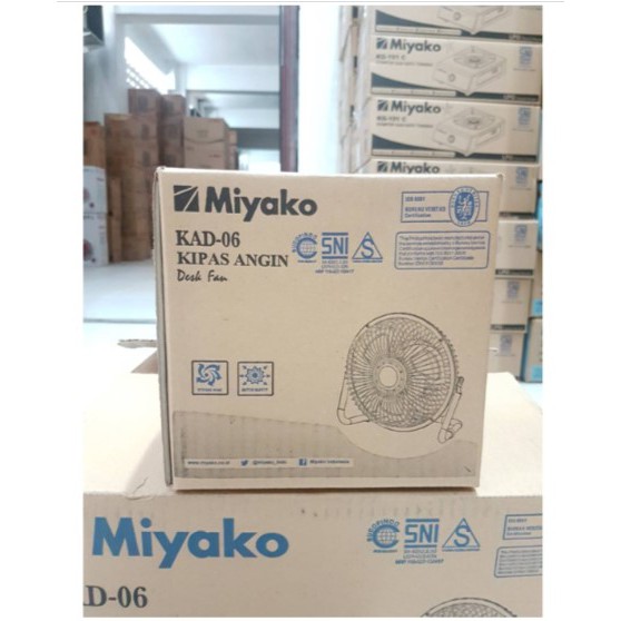 Kipas Angin Meja / Desk Fan Mini 6&quot; (15cm) Miyako KAD-06 PROMO GARANSI