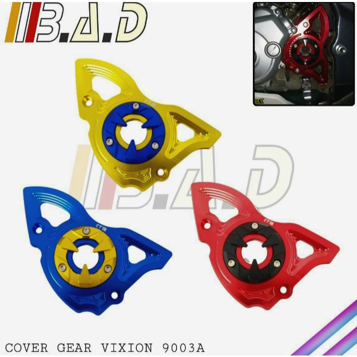 Cover Gear Vixion New Old Variasi Full Cnc
