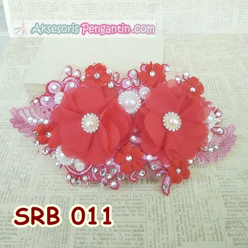 [READY STOK] AKSESORIS RAMBUT HAIRPIECE SANGGUL PENGANTIN WANITA SRB011