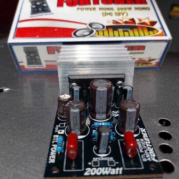 Sudah READY.. kit power MOBIL 12V BTL 200 WATT FORTUNER