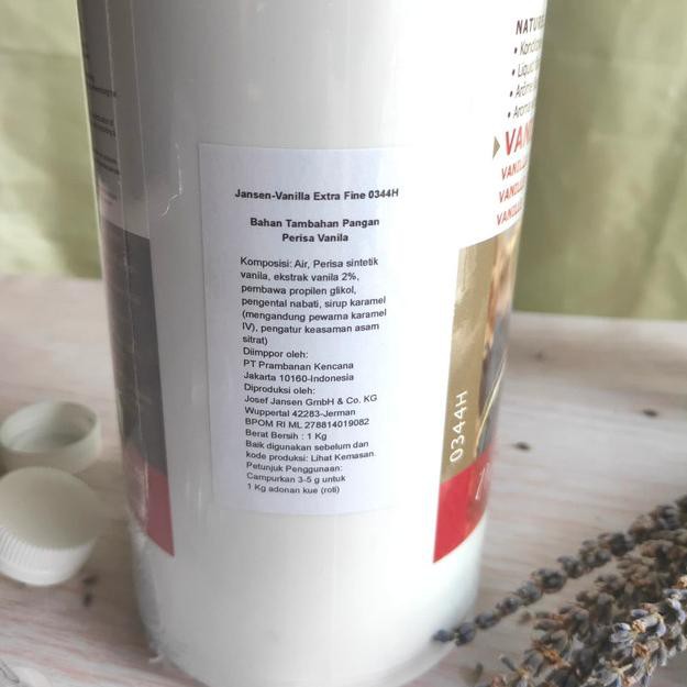 

ORIGINAL >>>> JANSEN Vanilla Extract Fine Perisa Vanila Paste Wangi 150 ml repacked ✯