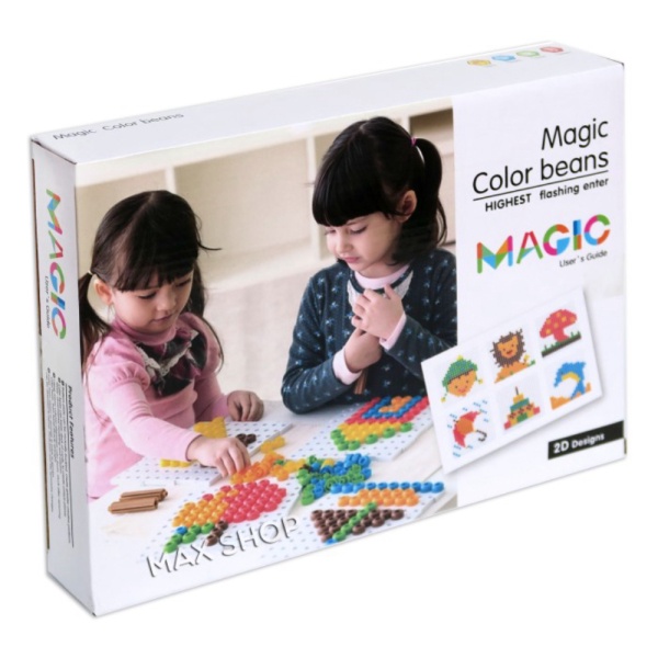 

Magic Color Beans 5200 Mainan Edukasi Anak Montessori Kreatifitas 2D Murah
