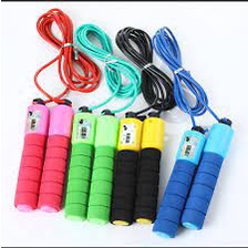 Skipping Rope Alat Olahraga Tali Fitness Aksesories Counter Hitung Gym