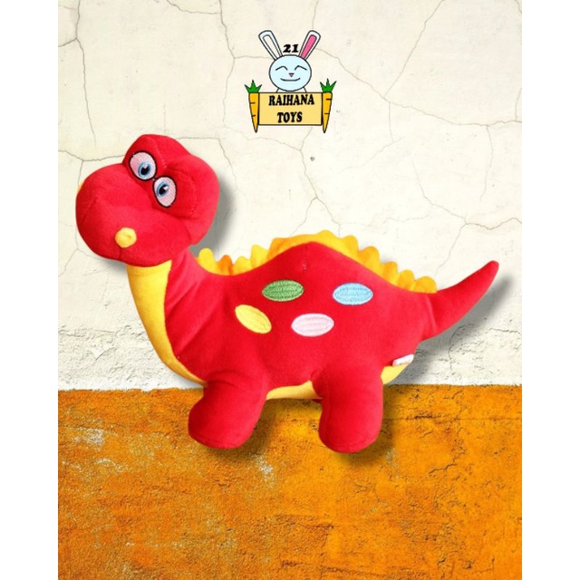 boneka dinosaurus warna warni lucu SNI murah harga promo