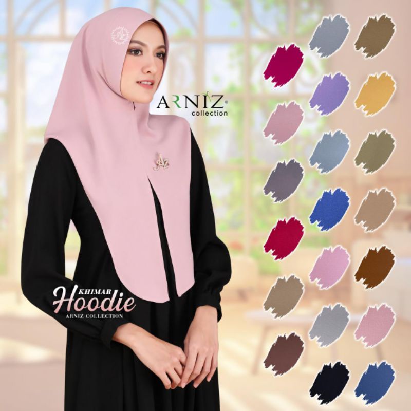 Hoodie Arniz Kristal model sama dengan hoodie plat harga murah