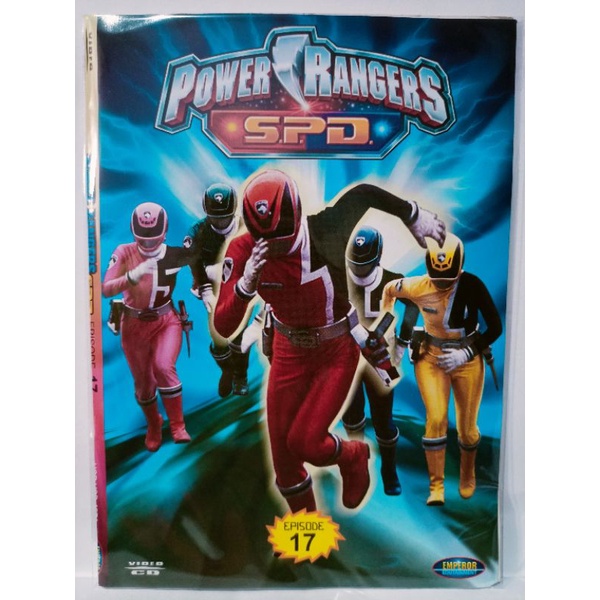 VCD original power rangers SPD eps 17-25