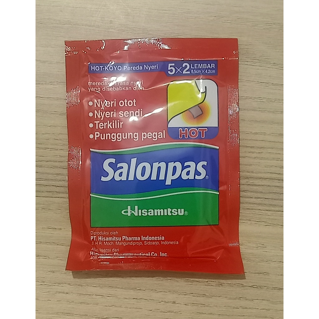 Salonpas - HOT Koyo pereda nyeri - Sachet