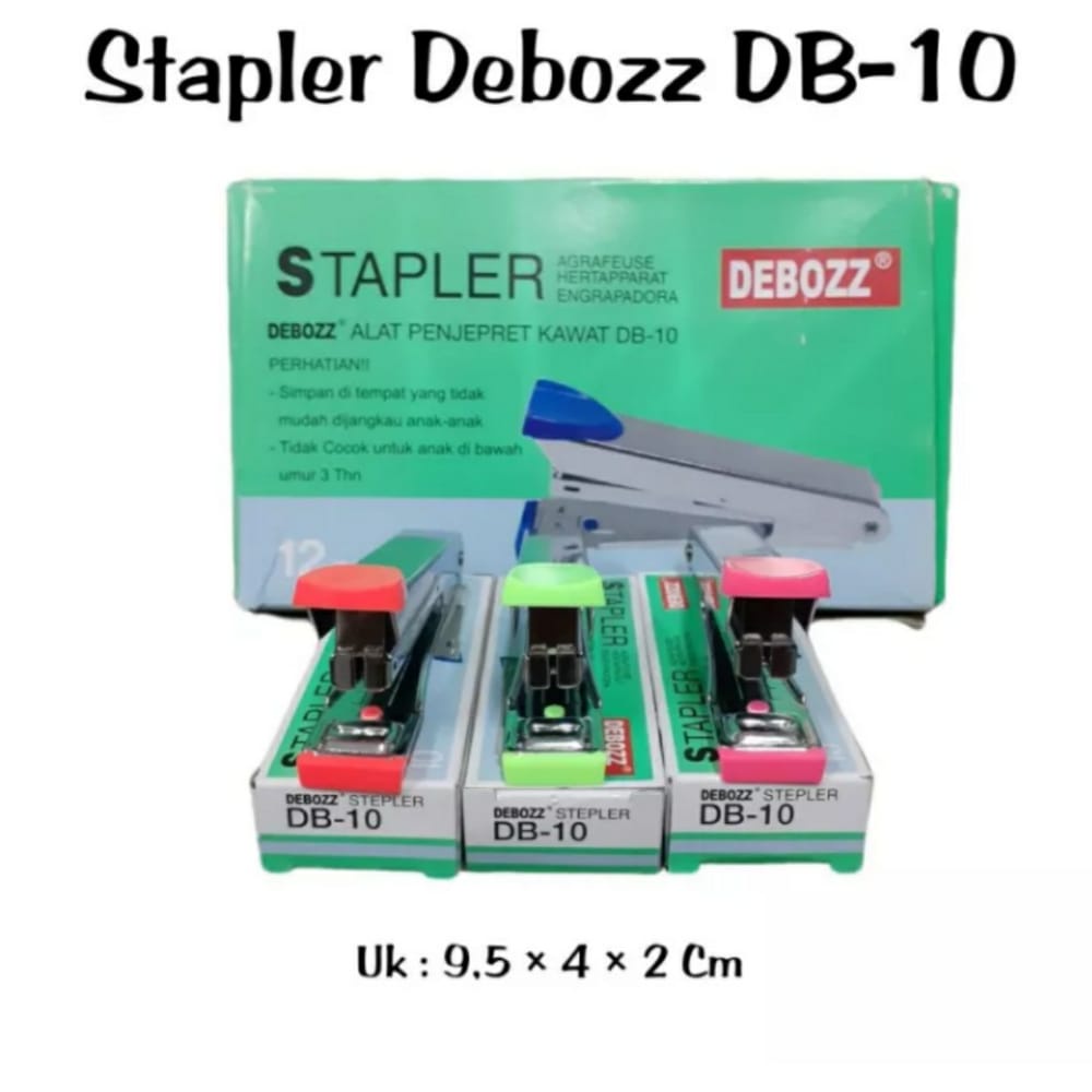 

LJK SHOP - STEPLES DEBOZZ STAPLER DB10M STAPLES HEKTER CEKREKAN