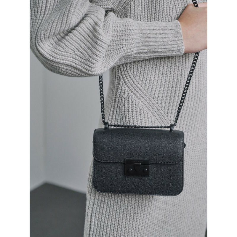 CK WOVEN KNITTED FRONTFLAP CROSSBODY BAG ORIGINAL